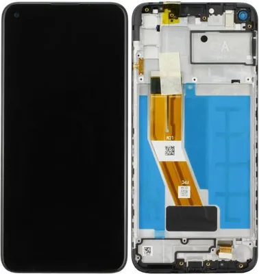 Produktbild von Original Samsung Galaxy A11 A115F LCD Display Touchsreen Bildschirm Rahmen Schwarz & Werkzeug