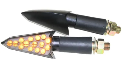 Obrázok produktu pre Motocykel LED smerovka Lynx čierna číra
