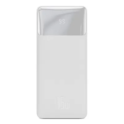 Produktbild von Baseus Bipow, 30000 mAh, Lithium Polymer (LiPo), 3,7 V, Weiß