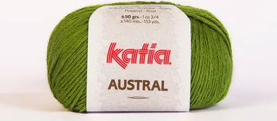 Produktbild von AUSTRAL von Katia - VERDE (81) - 50 g / ca. 140 m Wolle