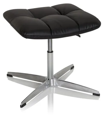 Obrázok produktu pre hjh OFFICE čalúnená stolička SARANTO v imitácii kože do 120 kg výška sedadla 38 - 49 cm