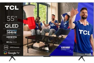 Produktbild von TCL P89K 55P89K, 139,7 cm (55"), 3840 x 2160 Pixel, QLED, Smart-TV, WLAN, Metallisch