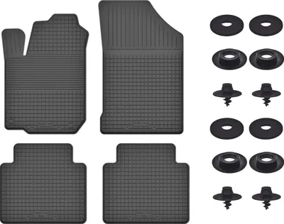 Produktbild von Gummimatten Mit Stoppern Für: Peugeot 508 Ii (2018-) Schwarz Set