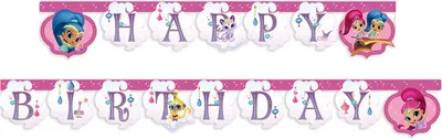 Produktbild von Magical Shimmer& Shine Girlande 1,2m