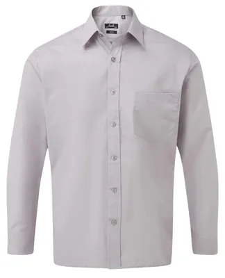 Immagine prodotto di Premier - Camicia da uomo a maniche lunghe LT5998 (39,5 cm) (argento)