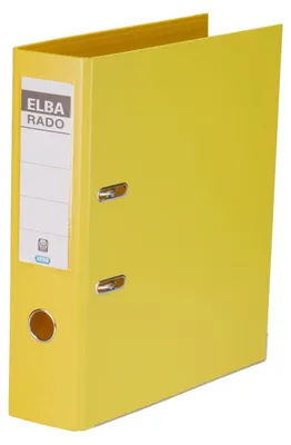 Produktbild von Elba Rado Plast, A4, Schwarz, 500 Blätter, 80 mm, 1 Stück(e)