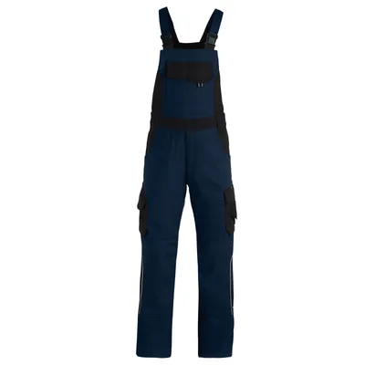 Produktbild von FHB ECKHARD Latzhose Arbeitshose marine-schwarz 74