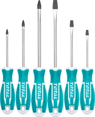 Produktbild von Total THT250606 šroubováky sada 6ks industrial 3x (-)  3xPH CrV