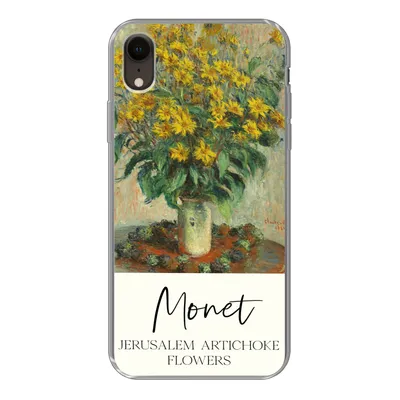 Produktbild von MuchoWow® Handyhülle Schutzhülle Hülle für iPhone XR Alte Meister - Malerei - Monet Silikon Softcase Handy Hülle - Schutzdeckel