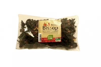 Produktbild von Racines Bissap Rote Hibiskusblüten, ganz (Bio)