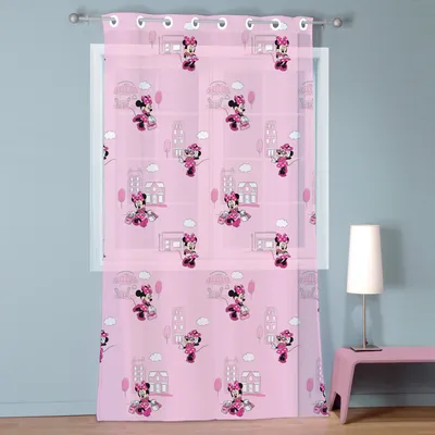 Image de Rideau Rideau prêt à poser Disney Minnie 140 x 240 cm