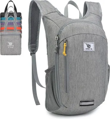 Produktbild von Famanu Faltbarer 10L Ultra-leichter Tagesrucksack - Rucksack für Camping und Outdoor-Aktivitäten