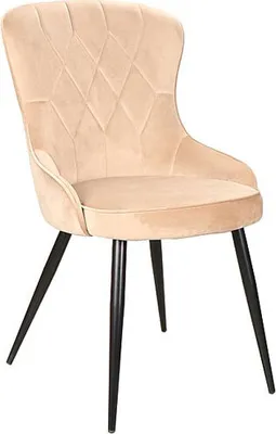 Image de Lot de 4 chaises de salle à manger et de cuisine Lotus, couleur beige