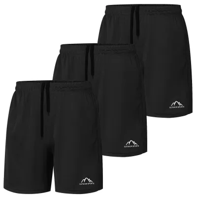 Produktbild von Sporthose Schnelltrocknend - Sportshorts - Kurze Hose - Herren - Leicht - Atmungsaktives Material - Mit Taschen
