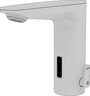 Productafbeelding van KE Kelit KET130 KETRON, wateraansluiting zonder drukregeling, met mengventiel, voor koud en warm water, 1 stuk.