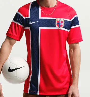 Produktbild von Original Norwegische Nationalmannschaft WM 2026 Heimspiel Trikot Größe M Norway Norge