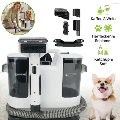 Produktbild von 450 W Polsterreiniger Gerät Nasssauger Waschsauger,Teppichreiniger für Teppiche