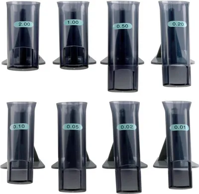 Produktbild von OLYMPIA Plastikröhrchen-Set für CC 202 Münzsortierer