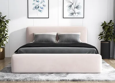 Produktbild von Polsterbett LUMO 180 x 200  plus Matratze und Bettkasten. Möbel vom Hersteller- Handarbeit! Bett Komplett-Set mit Matratze,Bettkasten, Lattenrost & Kopfteil. Modern und robust. Elegantes Bett mit massives Kopfteil und kristallähnlichen Knöpfen.