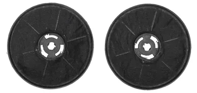 Produktbild von Bluparts 10108228 Kohlefilter Set 105mmØ passend für KLARSTEIN 10032844 in Dunstabzugshaube 2Stk