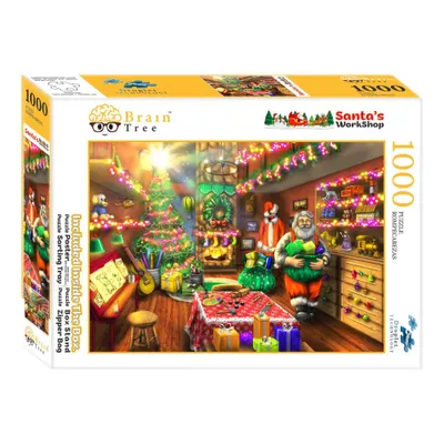 Immagine prodotto di Puzzle L'officina di Babbo Natale 1000 pezzi