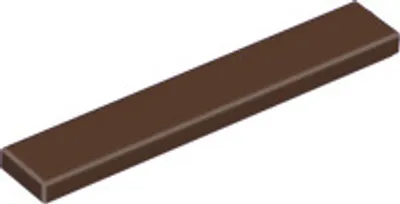 Immagine prodotto di 100 pezzi LEGO, parte c. 6636 in marrone scuro