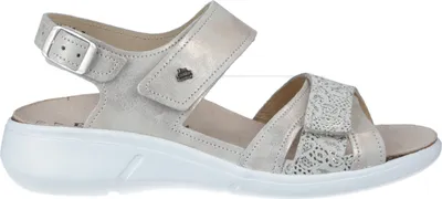 Produktbild von Finn Comfort Nadi Damen Sandale Wechselfußbett Leder Beige - Passformübersicht Finn comfort Marken Finn Comfort Finnrelax, Beige, leder (nuvola/garden)