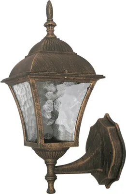 Image de Rabalux 8392 Applique murale d'extérieur Toscana, E27, dorée, ronde, style classique, IP43, ø205 mm