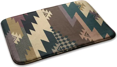 Produktbild von Teppich Teppich Wohnzimmer Schlafzimmer Modern - 90 cm x 60 cm - Geometrisches Muster