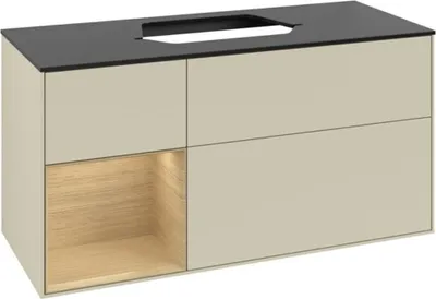 Produktbild von Villeroy & Boch F412PCHJ Waschbeckenunterschrank Finion F41