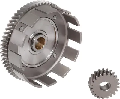 Produktbild von Set: Kupplungskorb + Antriebsritzel, 62/21 Zahn - Simson S70, S83, SR80