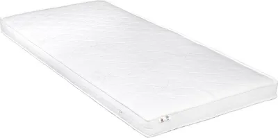 Produktbild von FURNLUX Federlose Matratze Biofoam Weiss 90x200cm / Hauptfarbe: Weiß / Abmessungen: 90 x 200 x 9 cm
