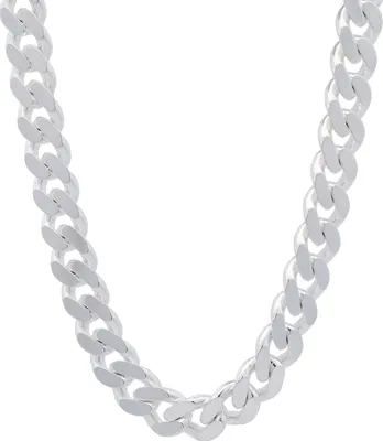 Produktbild von Silberkette Panzerkette Länge 60cm - Breite 6,0mm - 925 Silber