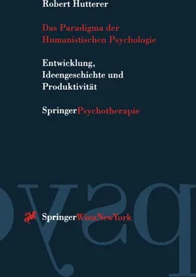 Produktbild von Das Paradigma der Humanistischen Psychologie