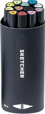 Image de Molotow Sketcher - Main Kit 2 - 12 pcs set