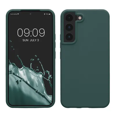 Produktbild von kwmobile Schutzhülle kompatibel mit Samsung S22 Hülle - Silikon Case Handyhülle S22 - Handyhülle Samsung S22 weiche Oberfläche - kabelloses Laden -