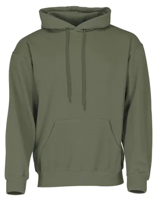 Produktbild von Fruit of the Loom Classic Kapuzen-Sweat Farbe: oliv + GRATIS MyShirt Stoffbeutel Größe: XL