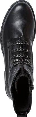 Produktbild von Tamaris Damen Boot Stiefelette Ketten Detail Reißverschluss 1-25282-29, Größe:36 EU, Farbe:Schwarz