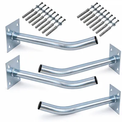 Produktbild von PremiumX 4x Autoreifen Wandhalter 35cm Reifenhalter Auto Felgen Reifen Schrauben