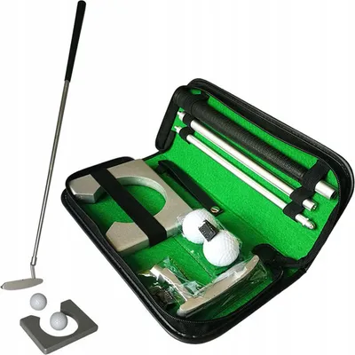 Zdjęcie produktu dla Zestaw Putterów Do Golfów Trening Golfa Zestaw Do Ćwiczeń Minigolf Putting
