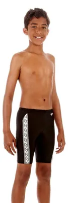 Produktbild von SPEEDO Jungen Jammer E10 Monogram, Schwarz-Weiß, 6 Jahre