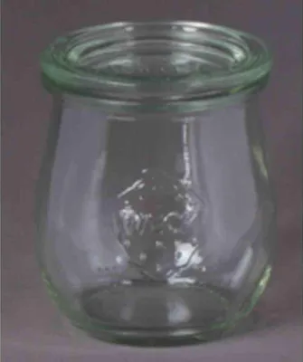 Image de Bocal tulipe "Cucinare" bord rond 220 ml Bocal de conservation, couvercle à bord rond