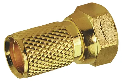 Produktbild von Schwaiger GOFST6502 537, F-Typ, Nickel, 2 Stück(e)