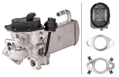 Produktbild von AGR-Modul elektrisch 5-polig HELLA IAM-Expertise passend für u.a. AUDI A4