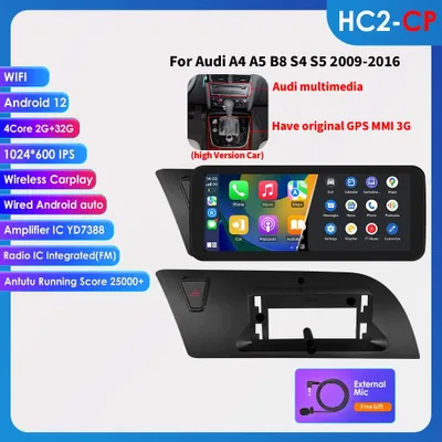 Obrázek produktu pro Autorádio - Autostereosystém - Multimediální přehrávač - 2DIN rádio - Navigační systém - Android 13