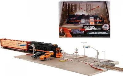 Immagine prodotto di Jada Toys Fast & Furious Nano Metalfigs Nano Scene Diorama Train Scene