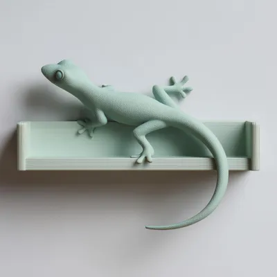 minimalistisches Gecko-Wandregal – Decords Wandregal, Produktansicht 1