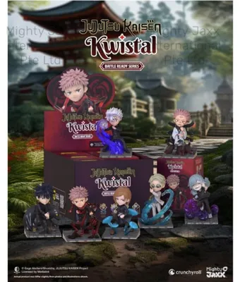 Image de Jujutsu Kaisen : Kwistal Fwendz - Battle Ready Series 4 inch Vinyl Figure Blind Box Assortment (6)