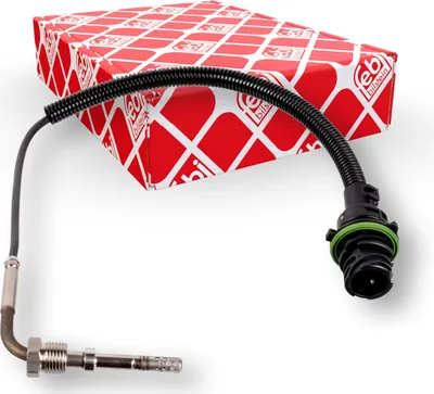 Produktbild von FEBI BILSTEIN 170489 Abgastemperatursensor passend für MERCEDES-BENZ UNIMOG 370mm