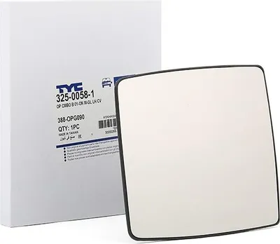 Produktbild von TYC Spiegelglas Außenspiegel Links für OPEL COMBO Kasten/Kombi Konvex 325-0058-1